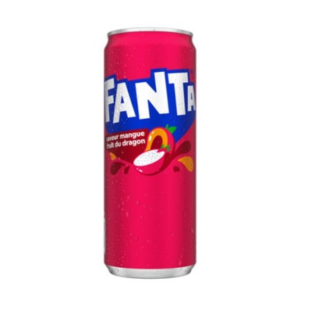 Fanta fruit du dragon mangue 33cl (70)